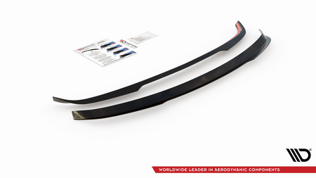 Spoiler Cap Toyota Avensis III Facelift Wagon Gloss Black