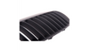 Grill BMW 6 E63 E64 pojedyncze żeberka Matt Black