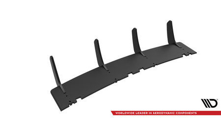 Dyfuzor Audi RS6 C6 Tył Street Pro Black-Red