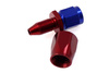 Reusable swivel hose end straight AN4