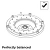 Koło zamachowe do konwersji Nissan RB RB20 RB25 RB26 RB30 - BMW M50 S50 M52 S52 M54 S54 M57 - 240mm / 9.45"