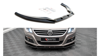 Splitter Volkswagen Passat CC Front v.4 Gloss Black