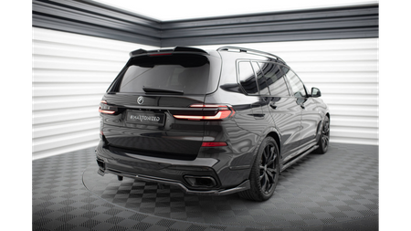 Splitter BMW X7 G07 Facelift M-Pack Tył Środkowy z Dyfuzorem