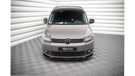 Splitter Volkswagen Caddy III Facelift Front Gloss Black