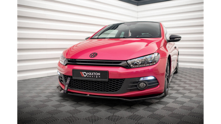 Splitter Volkswagen Scirocco III Front v.2 Gloss Black