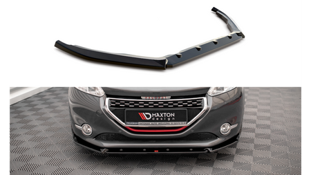 Splitter Peugeot 208 GTi I Front v.2 Gloss Black