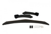 Universal front bumper splitter 3 pc. Carbon Look