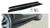 Diffuser Lexus NX Preface FL Side Skirts Gloss Black