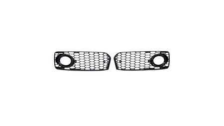 Fog Light Covers Audi A5 8T Gloss Black