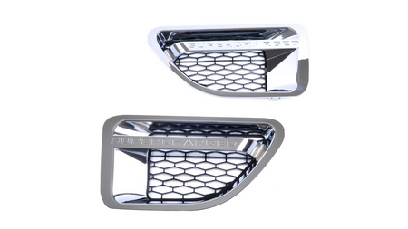 Mesh Land Rover Range Rover SPORT I L320 Fender Grille Chrome Black