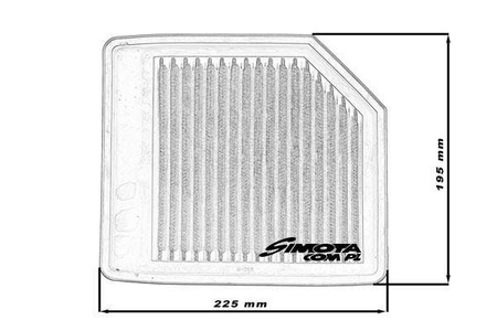 Wkładka Simota OH015 225x195mm