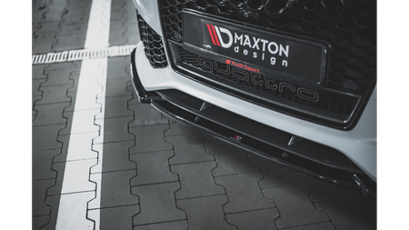 Splitter Audi RS6 C7 Front v.4 Gloss Black