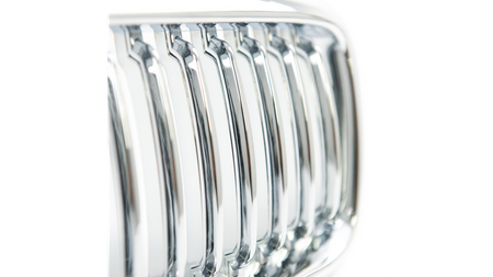 Grill BMW 3 E36 Compact pojedyncze żeberka Chrome