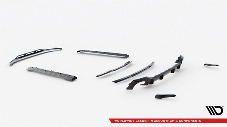 Splitters set Audi RSQ8 4M Carbon