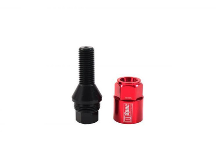 Racing bolts D1Spec Heptagon 2in1 14x1,5 Red