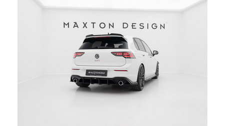 Dyfuzor Volkswagen Golf GTI Mk8 Tył Street Pro Black-Red v.3