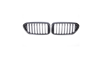 Grill BMW 5 G30 F90 G31 pojedyncze żeberka Matt Black