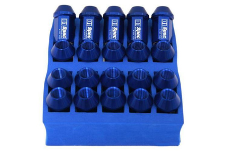 Forged wheel lug nuts D1Spec Alu 12x1,5 blue