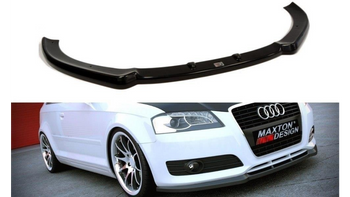 Splitter Audi A3 8P Facelift Front Gloss Black