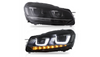 Lights Volkswagen Golf VI Front Chrome