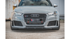 Splitter Audi RS3 8V Sportback Front Racing Durability Black