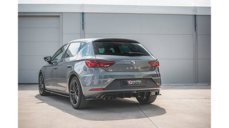Dokładka SEAT Leon III FR Facelift Zderzak Tył Gloss Black