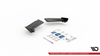 Splitter Toyota GR Yaris IV Rear Side Racing Durability Black-Red + Gloss Flaps