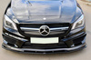 FRONT SPLITTER v.2 MERCEDES CLA 45 AMG C117 (PREFACE) - Gloss Black
