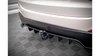 Splitter Hyundai ix35 I Rear Central with Diffuser Gloss Black
