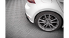 Splitter Volkswagen Golf 7 R Tył Boczne v.4 Gloss Black