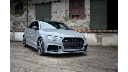 Splitter Audi RS3 8V Facelift przód v.2 Gloss Black