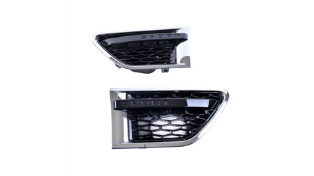 Mesh Land Rover Range Rover SPORT I L320 Facelift Fender Grille Chrome Black