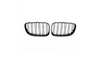 Grill BMW 1 E81 E82 E87 E88 Facelift Dual Line Gloss Black