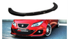 Splitter Seat Ibiza IV FR (6J) przód Gloss Black