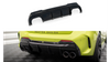Diffuser BMW 1 F40 M-Pack Rear Valance v.3 Double Exhaust Version Gloss Black
