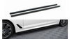 Diffuser BMW 5 G30 G31 M-Pack Side Skirts Gloss Black