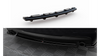 Splitter BMW 5 F11 M-Pack Rear Central 2 single exhaust ends Gloss Black