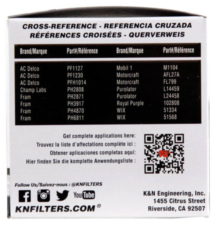 K&N Oil Filter PS-1004