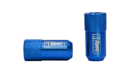 Forged wheel lug nuts D1Spec HEX Alu 1,25 blue