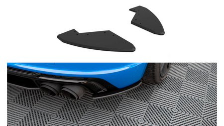 Splitter Audi TT 8S S-Line Facelift Rear Side Street Pro Black