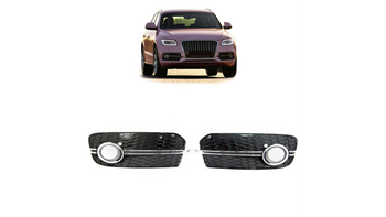 Fog Light Covers Audi Q5 8R Facelift Chrome Black