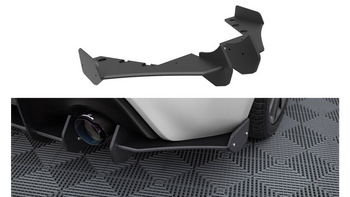 Splitter Subaru BRZ Tył Boczne Street Pro Black-Red