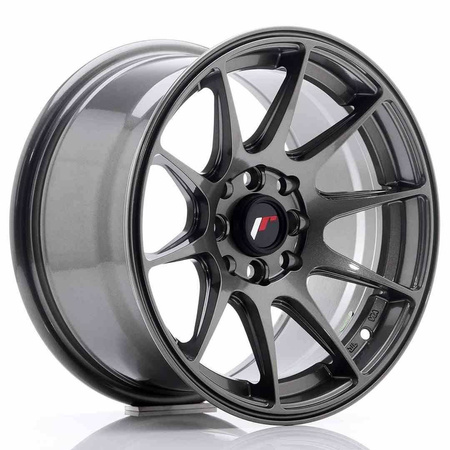 JR Wheels JR11 15x8 ET25 4x100/108 Hyper Gray