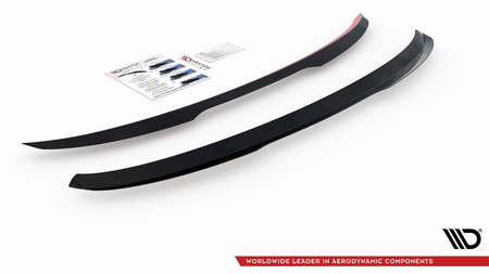 Spoiler Cap Ford S-Max II Facelift Gloss Black