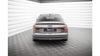 Diffuser Audi A4 S-line B9 Rear Valance Version with single exhaust tips