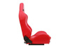 Racing seat DRAGO PVC Red