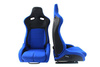 Racing seat Monza Furio Blue