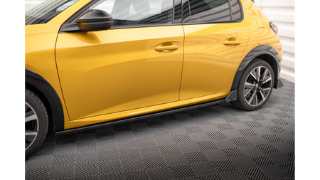 Dokładka Peugeot 208 GT II Progi + Flaps Gloss Black