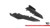 Splitter Ford Mondeo V Facelift Fusion II Facelift Rear Side Street Pro Black-Red + Gloss Flaps