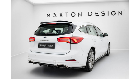 Splitter Ford Focus Vignale Estate Mk4 Tył Środkowy z Dyfuzorem